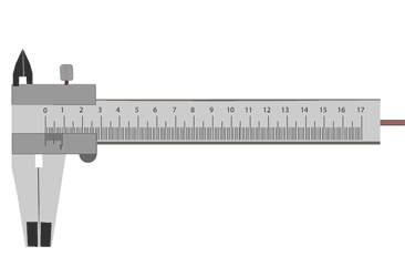 Working of a Vernier caliper